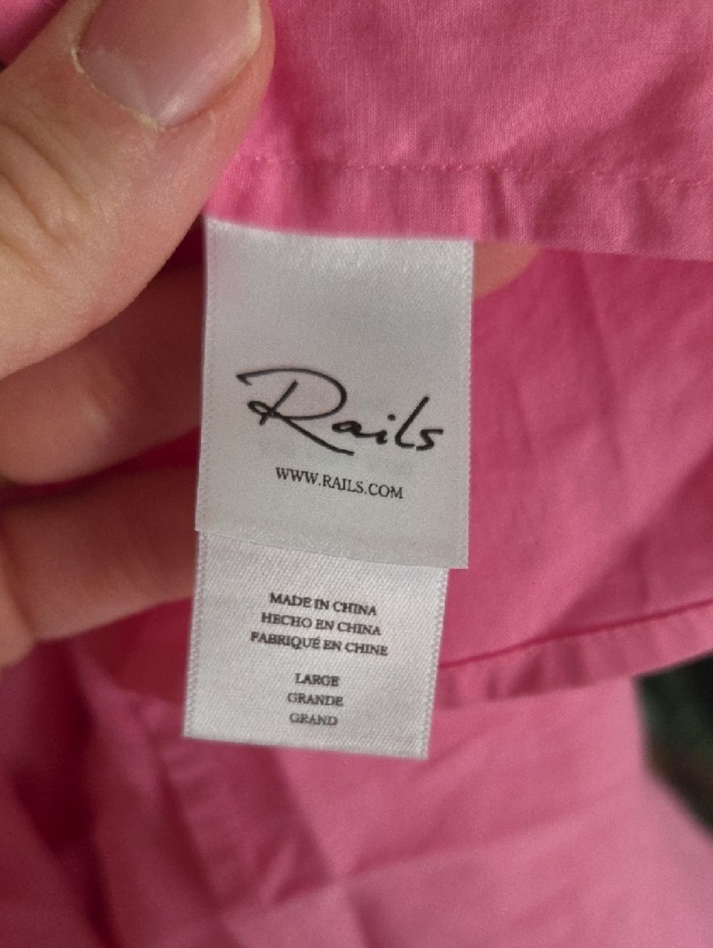 RAILS Avril Hot Pink Spaghetti-Strap Maxi Dress Large - Picture 11 of 13